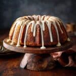 Moist Carrot Bundt Cake Recipe: Simple Steps Inside 10 Printable carrot bundt cake recipe card with slice and warm rustic background